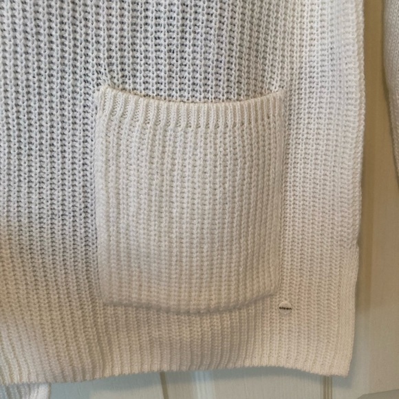 Olsen Open Front Wool Cashmere Blend Sweater NWT Size 12 Euro 42 - Picture 13 of 16